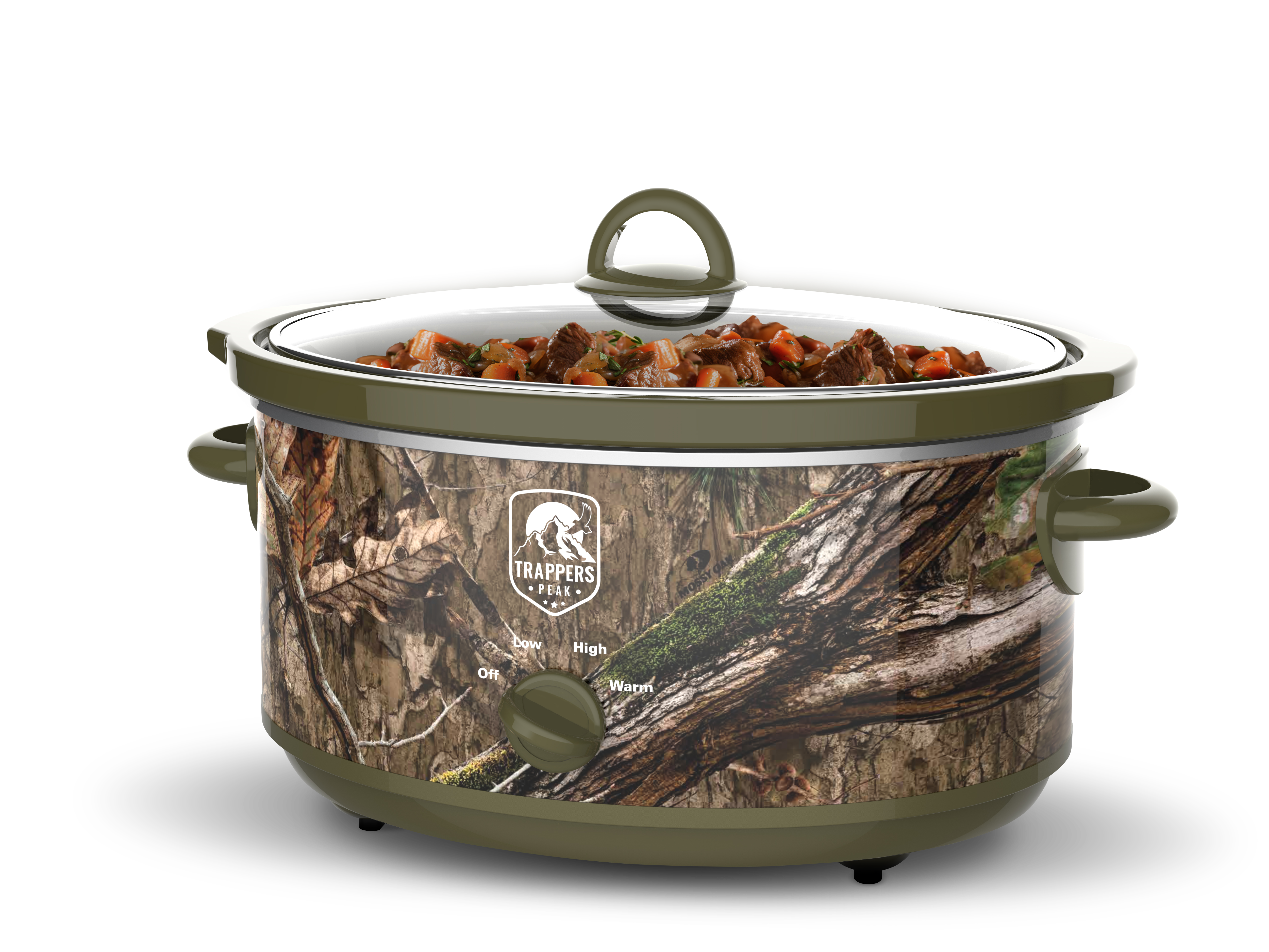 7 QT Mossy Oak Camo Slow Cooker