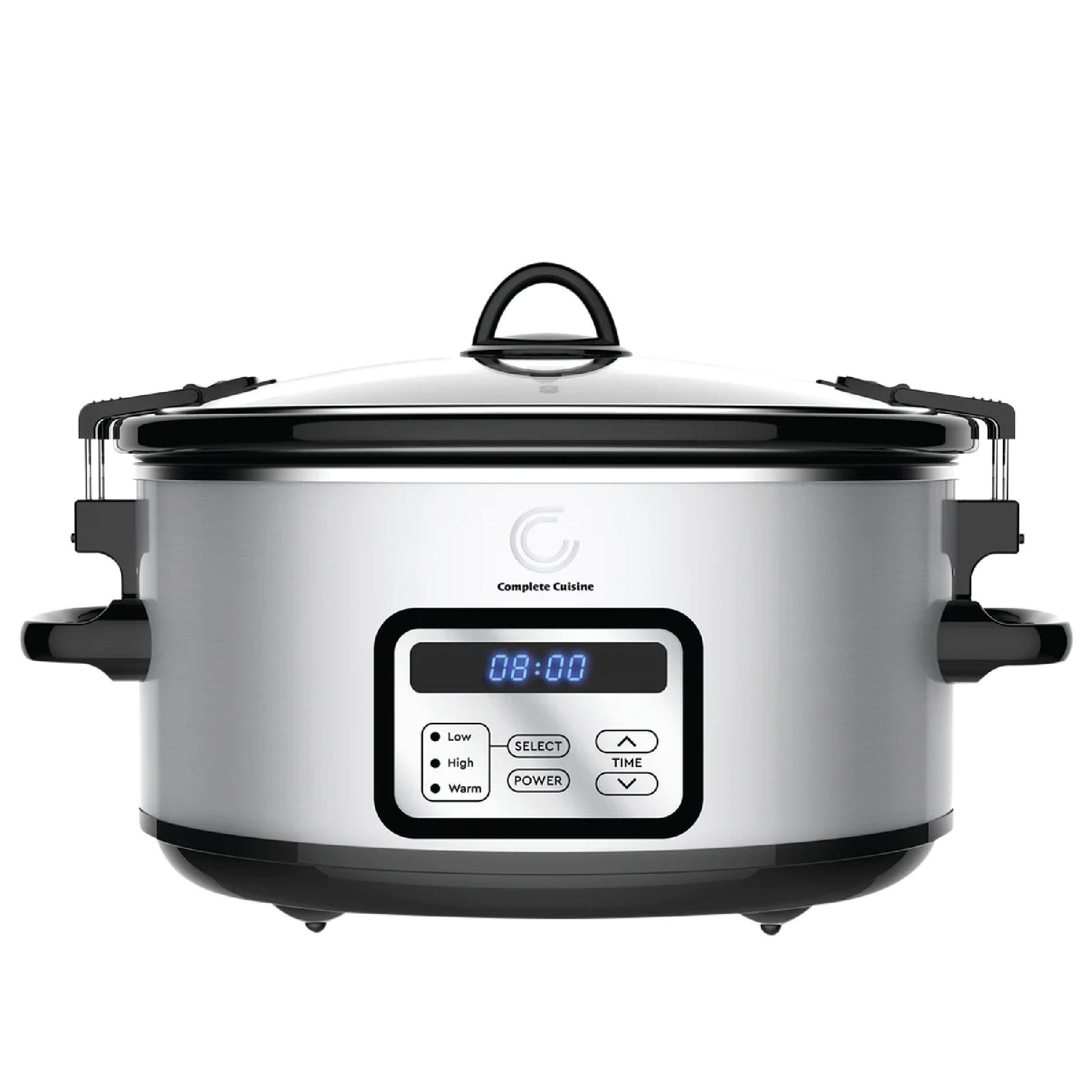 6 QT Digital Slow Cooker w/ Locking Lid