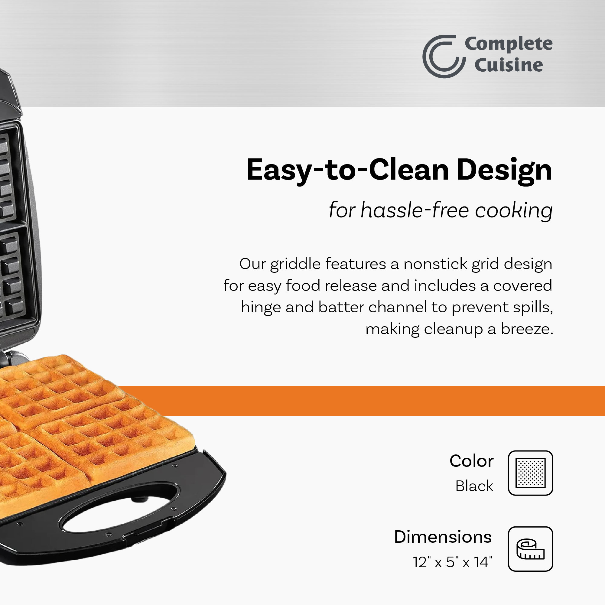 4-Slice Waffle Maker