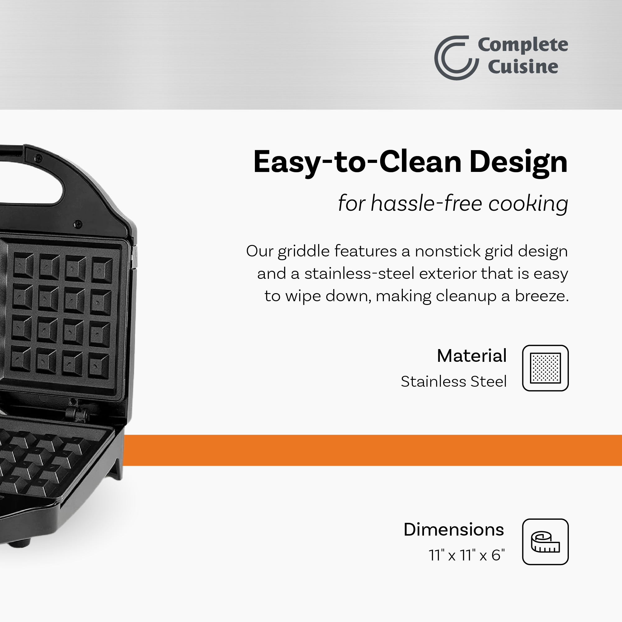 2-Slice Waffle Maker
