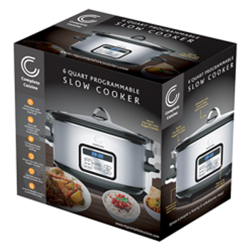 6 QT Digital Slow Cooker w/ Locking Lid