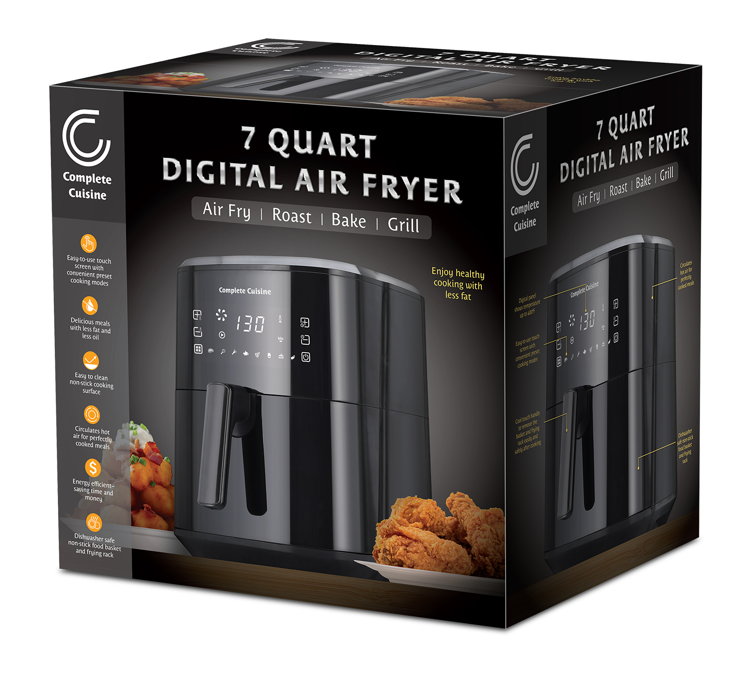 7 QT Digital Air Fryer