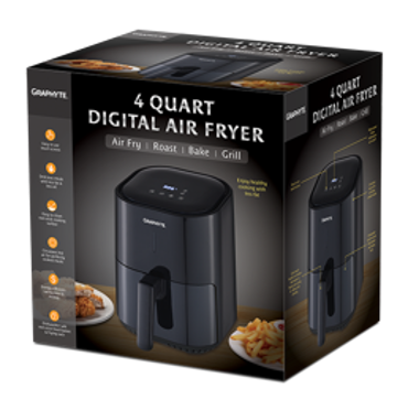 4 QT Digital Air Fryer