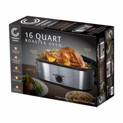 16 QT Roaster Oven With Self Basting Lid