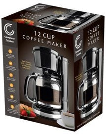 12 Cup Coffee Maker w/ Permanent Filter