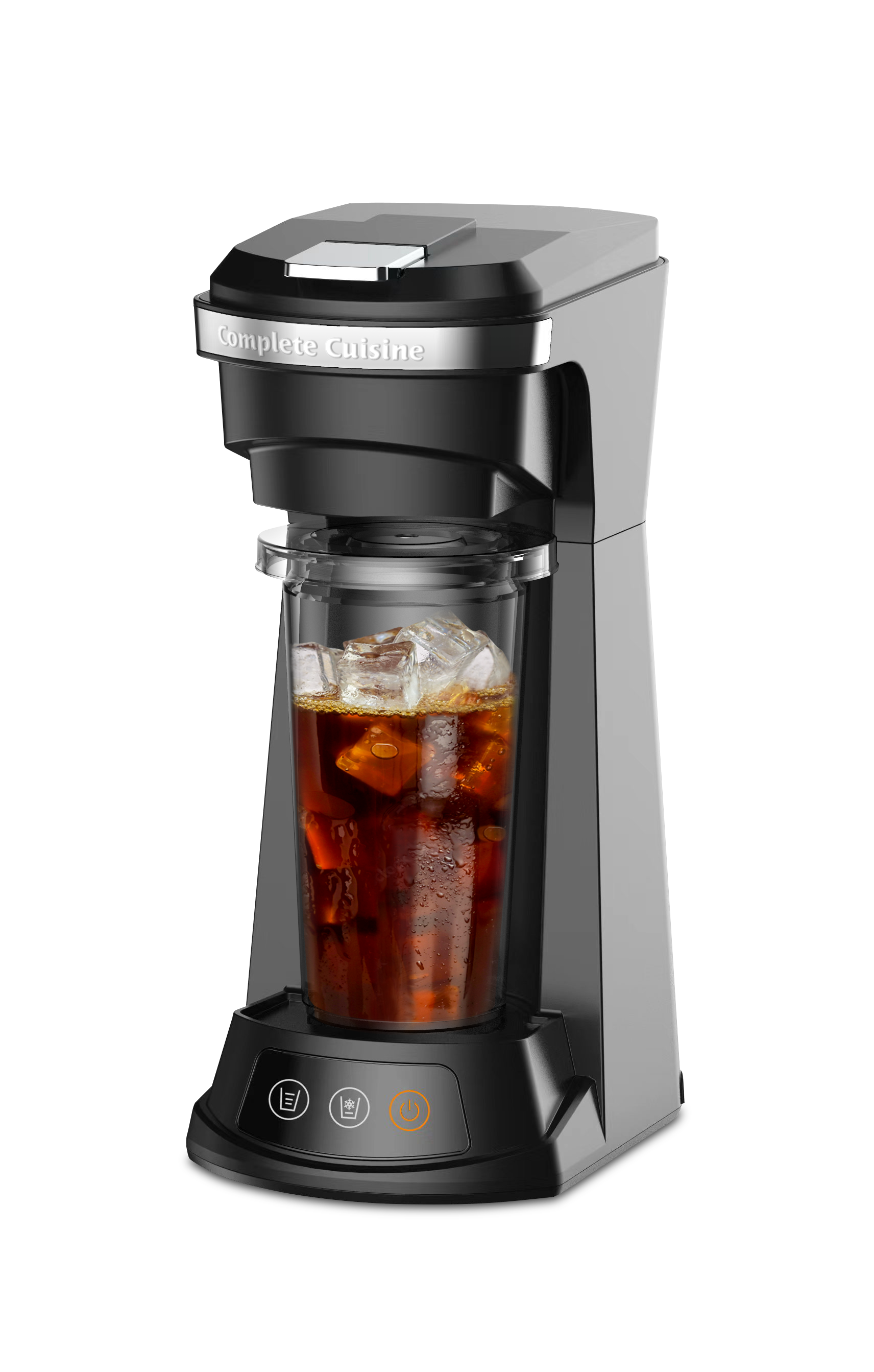 Hot & Cold Single Serve Coffee Maker for K Cup & Grounds